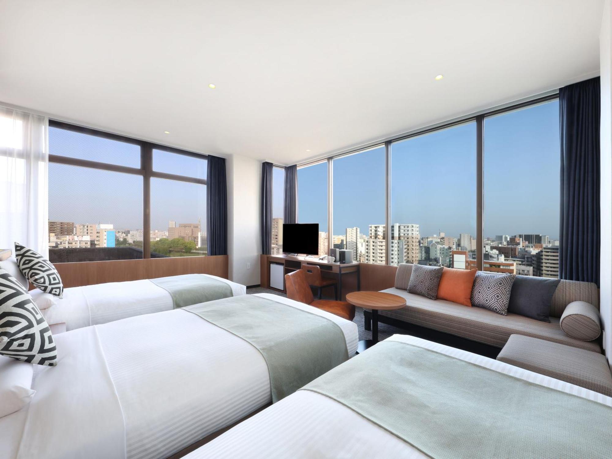 Hotel Mystays Kumamoto Riverside Bagian luar foto